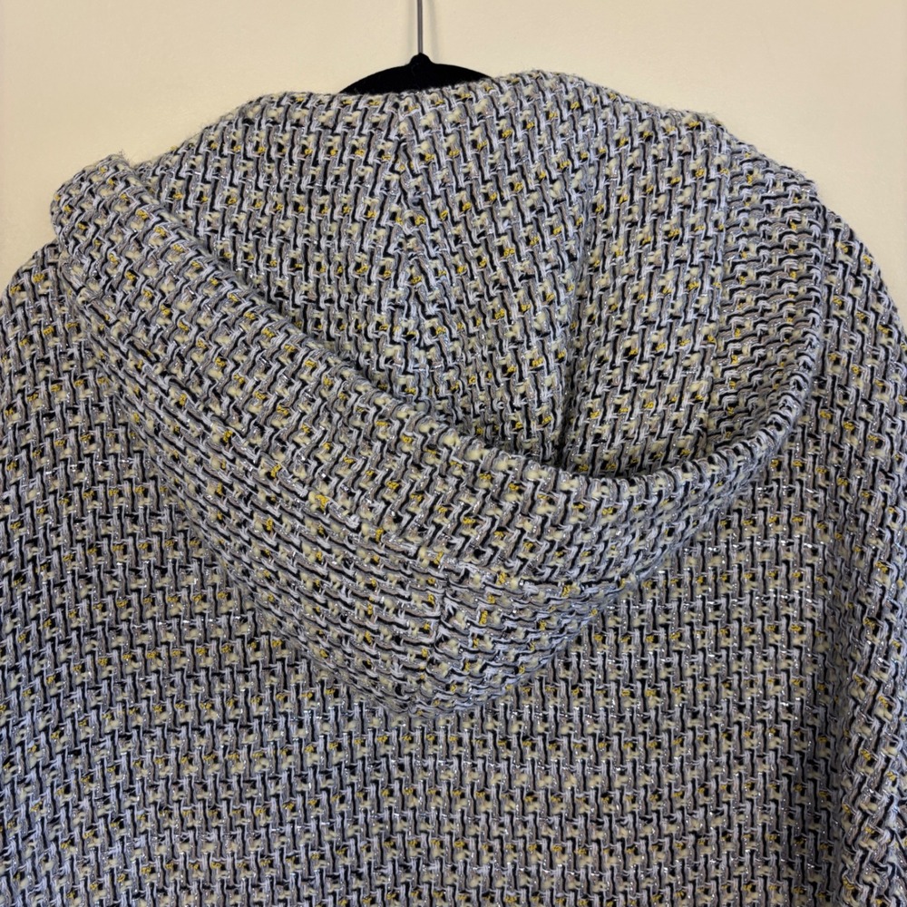 Maje Black and Cream Tweed Blazer - Picture 11 of 16